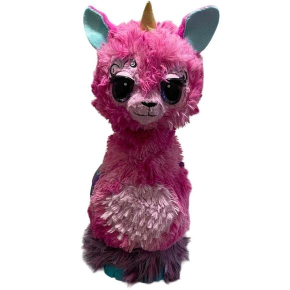 Hatchimals WOW Llamacorn Interactive Pink Llama TESTED - Picture 1 of 7